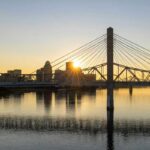 Louisville, Kentucky, from the Ohio River.