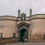 Nottingham Castle in Nottingham, England.