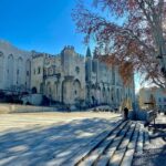 The Palais des Papes in Avignon, France.