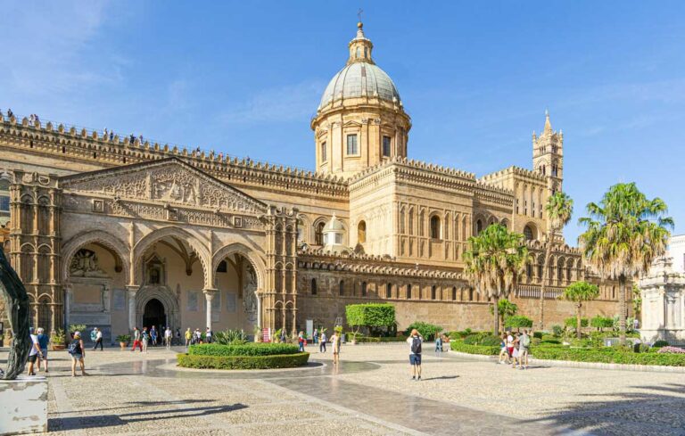 Palermo Cathedral in Sicily, Italy.