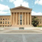 The Philadelphia Museum of Art in Philadelphia. Pennsylvania.