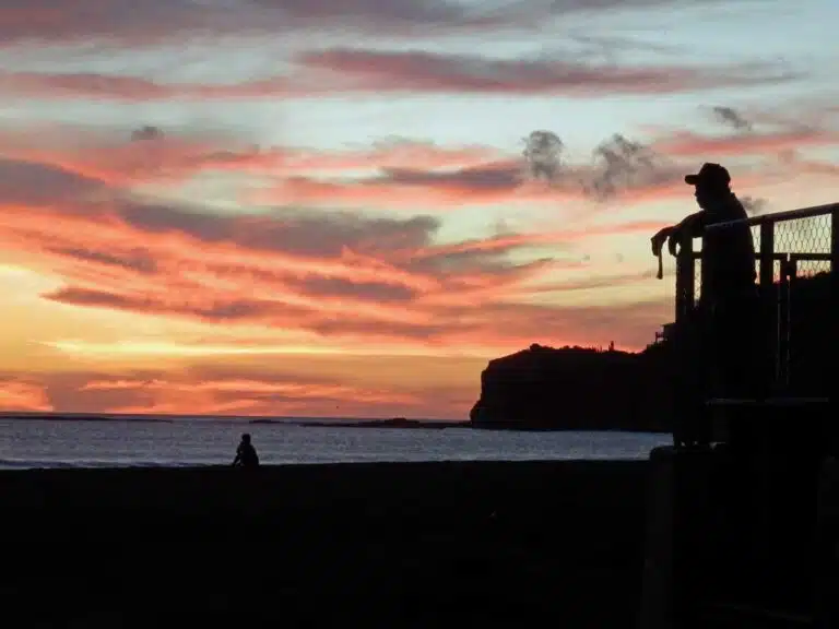 Sunset in San Juan del Sur.