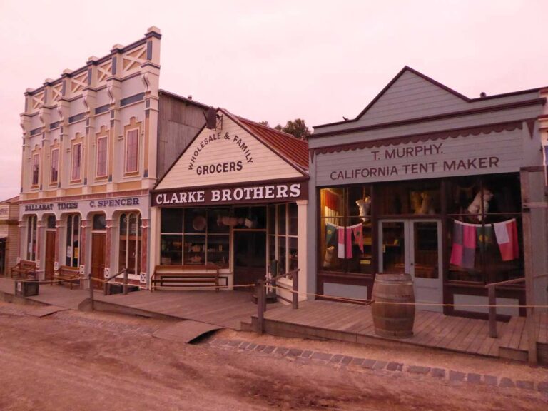 Sovereign Hill in Ballarat, Victoria.