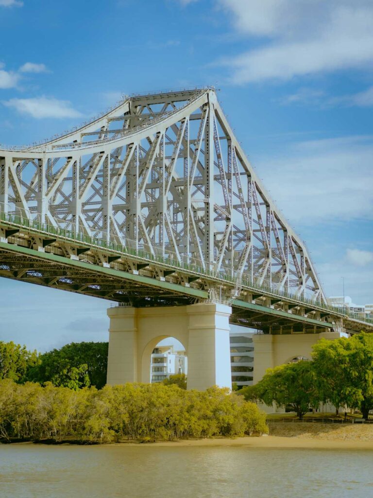 The Story Bridge in Brisbane, Queensland.