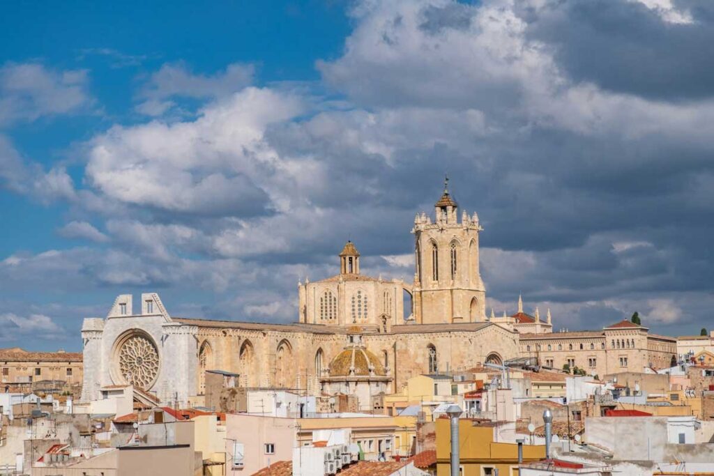 Tarragona Cathedral in Tarragona, Catalonia.