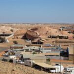 The outback town of Coober Pedy in South Australia.