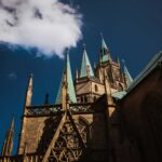 Erfurt Cathedral in Erfurt, Thuringia.