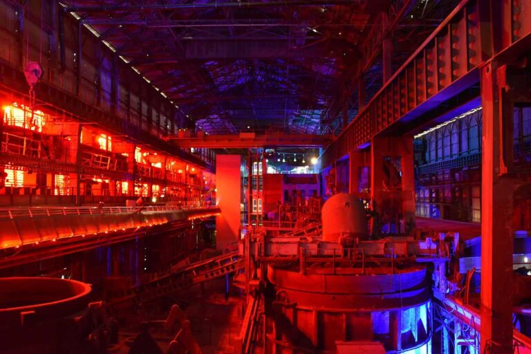 The Big Melt at the Magna Science Adventure Centre in Rotherham.