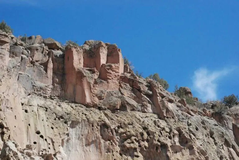 Bandelier National Monument near Los Alamos, New Mexico.