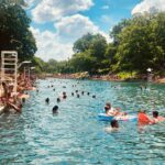 Barton Springs Pool in Austin, Texas.