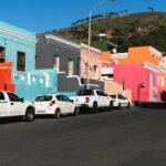 The Bo-Kaap neighbourhood in Cape Town, South Africa.
