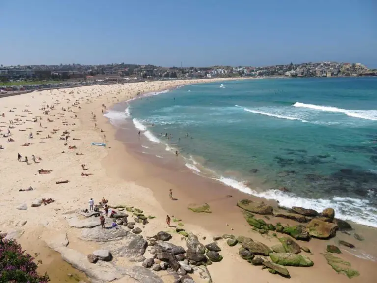 Bondi Beach in Sydney, New South Wales.