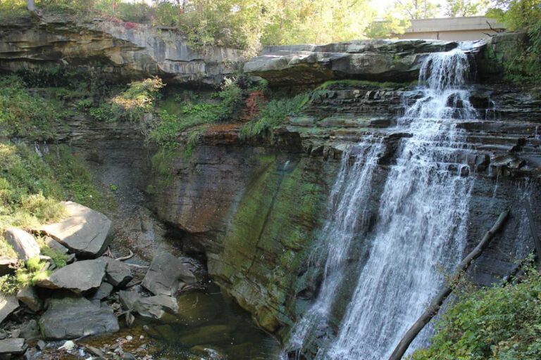 Brandywine Falls in Cuyahoga Valley National Park, Ohio.