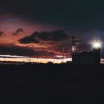 The Cabo Penas lighthouse in Asturias, Spain.