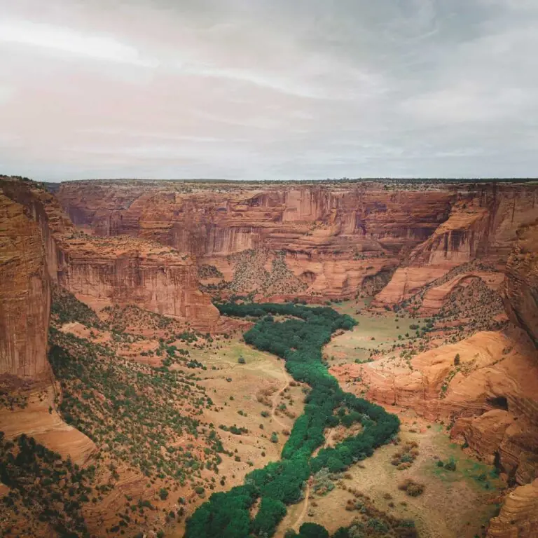 Canyon de Chelly National Monument in north-eastern Arizona.