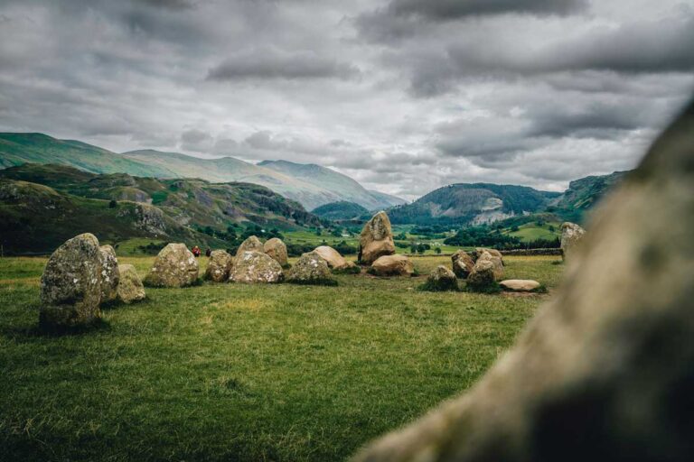 Castlerigg Stone Circle in Keswick, Cumbria.