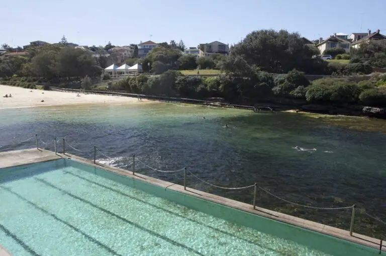 Clovelly Beach and Ocean Pool in Sydney, New South Wales.