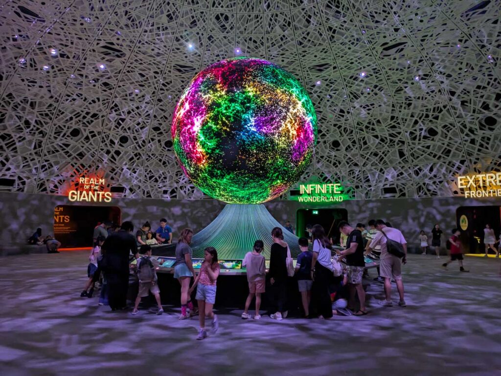 Our Interconnected World in Exploria, Singapore.