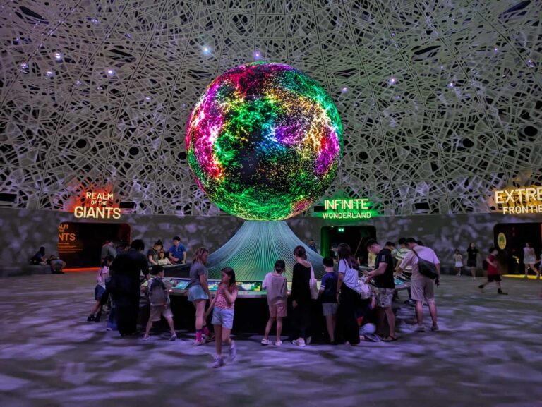 Our Interconnected World in Exploria, Singapore.
