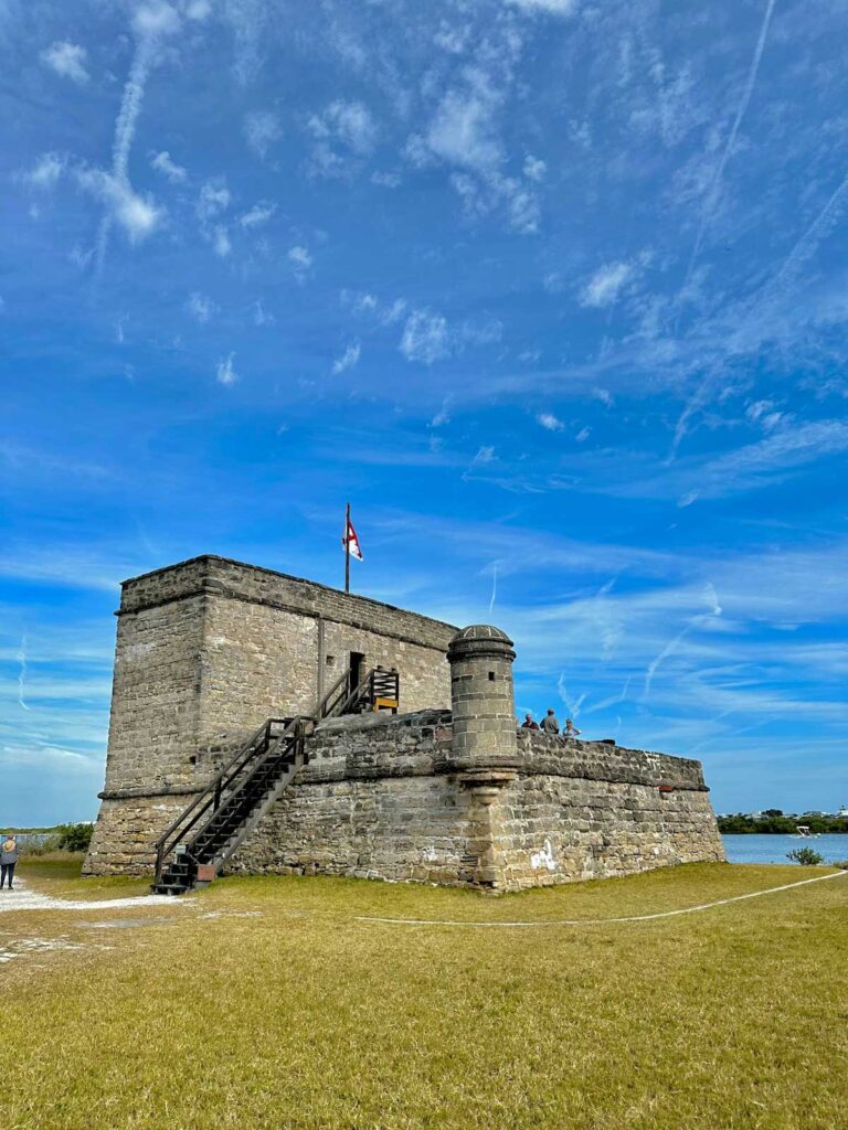 Fort Matanzas in St Augustine, Florida.