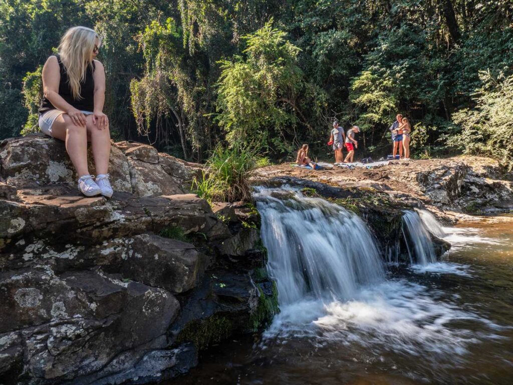 Gardners Falls near Maleny on Queensland's Sunshine Coast.