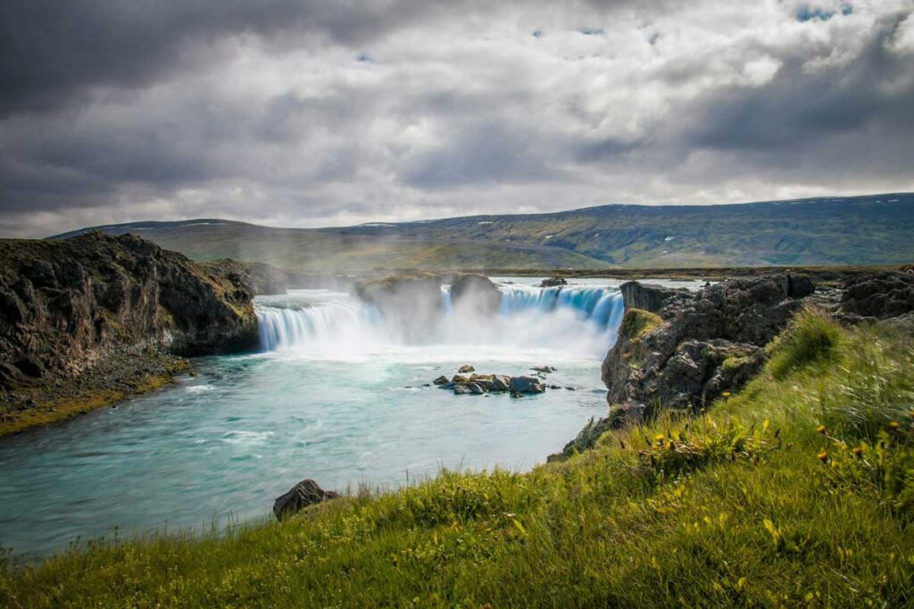 Godafoss in northern Iceland.