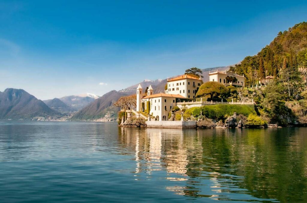 Lake Como in Italy.
