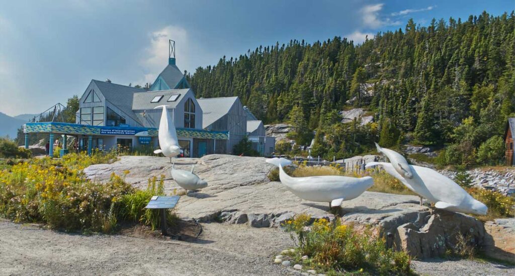 The Marine Mammal Interpretation Centre in Tadoussac, Quebec.