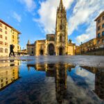 Oviedo Cathedral in Asturias, Spain.