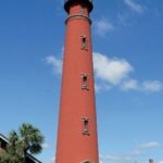 The Ponce de Leon Inlet Lighthouse near Daytona Beach in Florida.