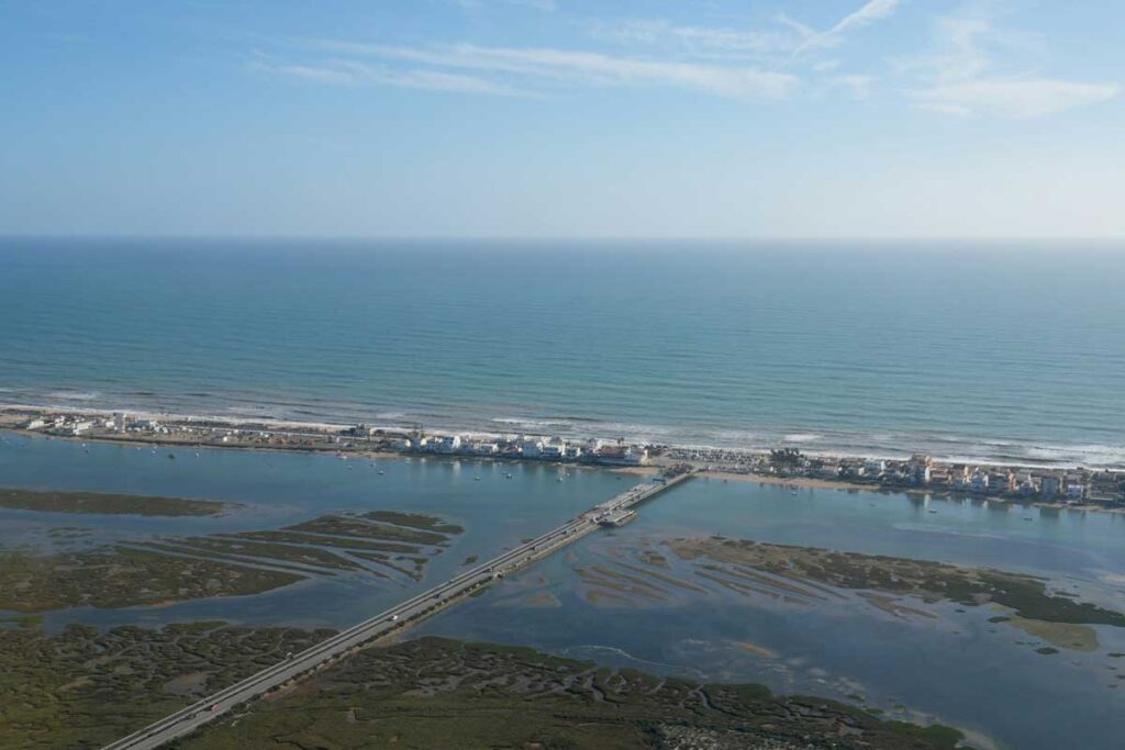 The Ria Formosa on Portugal's Algarve.