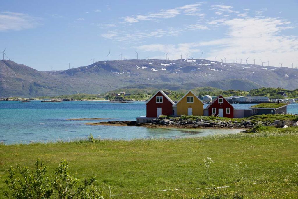 Sommarøy Island near Tromso, Norway.