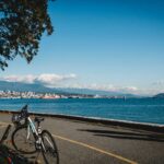 Stanley Park in Vancouver is well set up for cycling.
