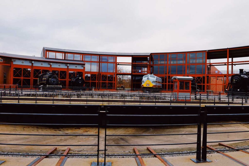 Steamtown National Historic Site in Scranton, Pennsylvania.