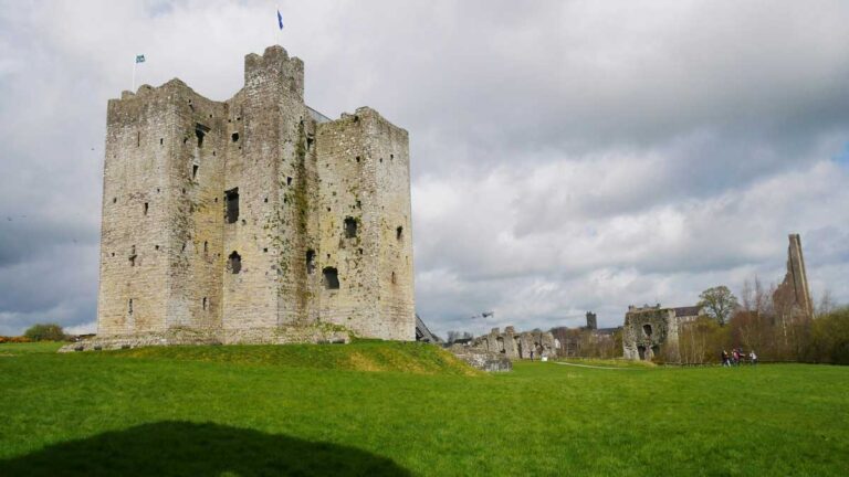 Trim Castle in County Meath, Ireland.