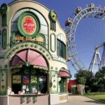 The Wiener Riesenrad in Vienna, Austria.
