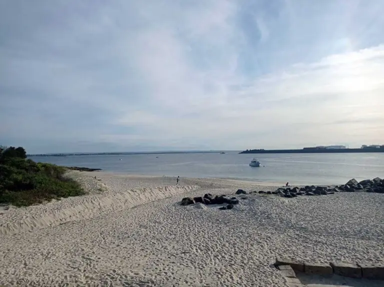 Yarra Bay Beach on Botany Bay in Sydney, New South Wales.