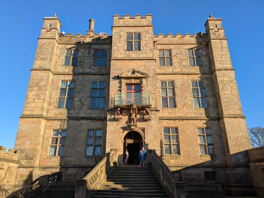 Bolsover Castle in Derbyshire, England.