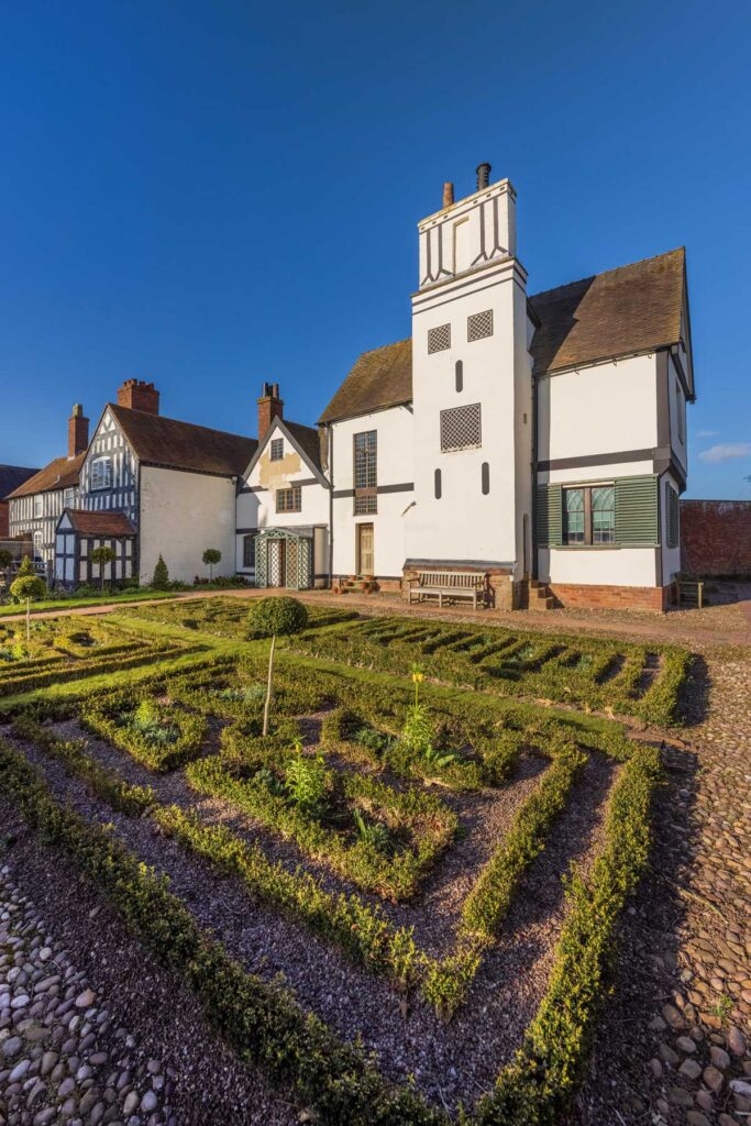 Boscobel House in Shropshire, England.