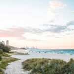 Burleigh Heads Beach on Queensland's Gold Coast.