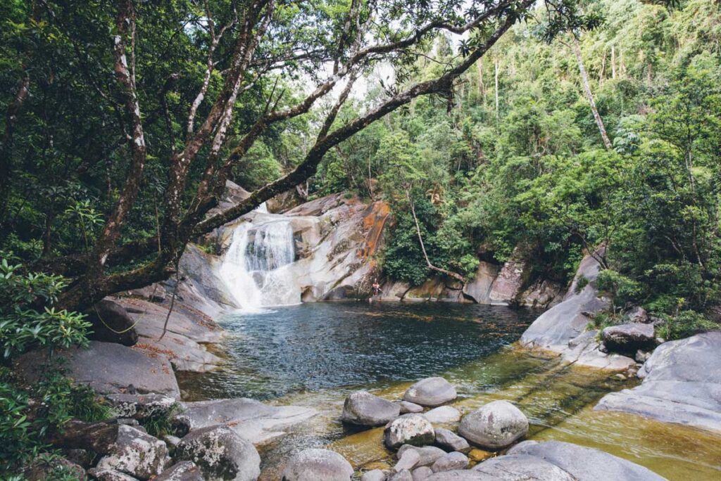 Josephine Falls near Cairns in Far North Queensland.