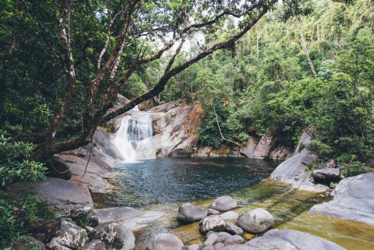 Josephine Falls near Cairns in Far North Queensland.