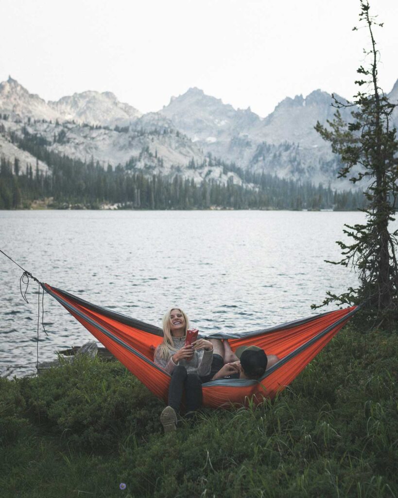 Alice Lake Provincial Park  near Squamish in British Columbia, Canada.