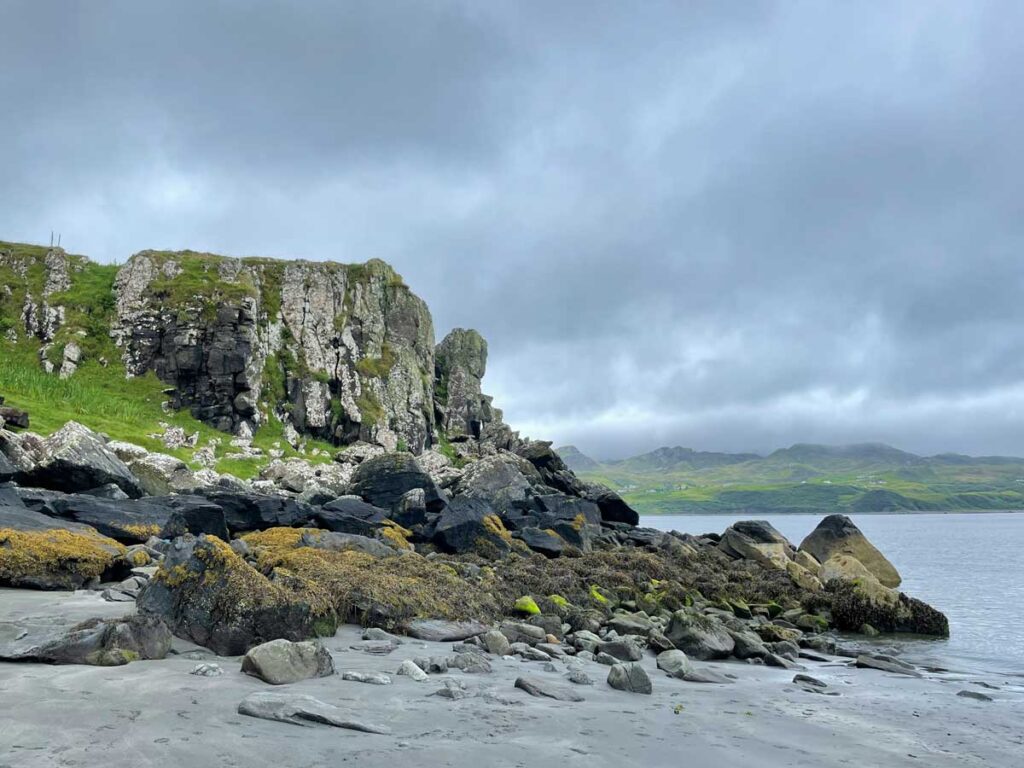 An Corran Beach on the Isle of Skye, Scotland.