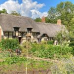 Anne Hathaway's Cottage in Stratford-upon-Avon, Warwickshire.