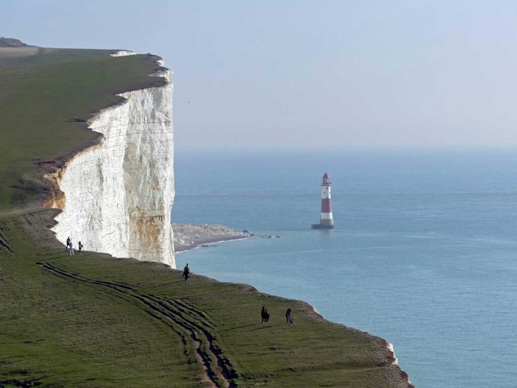 Beachy Head in Sussex, South-East England.