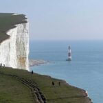 Beachy Head in Sussex, South-East England.