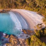 Blenheim Beach in Jervis Bay, New South Wales.