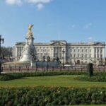 Buckingham Palace in London.
