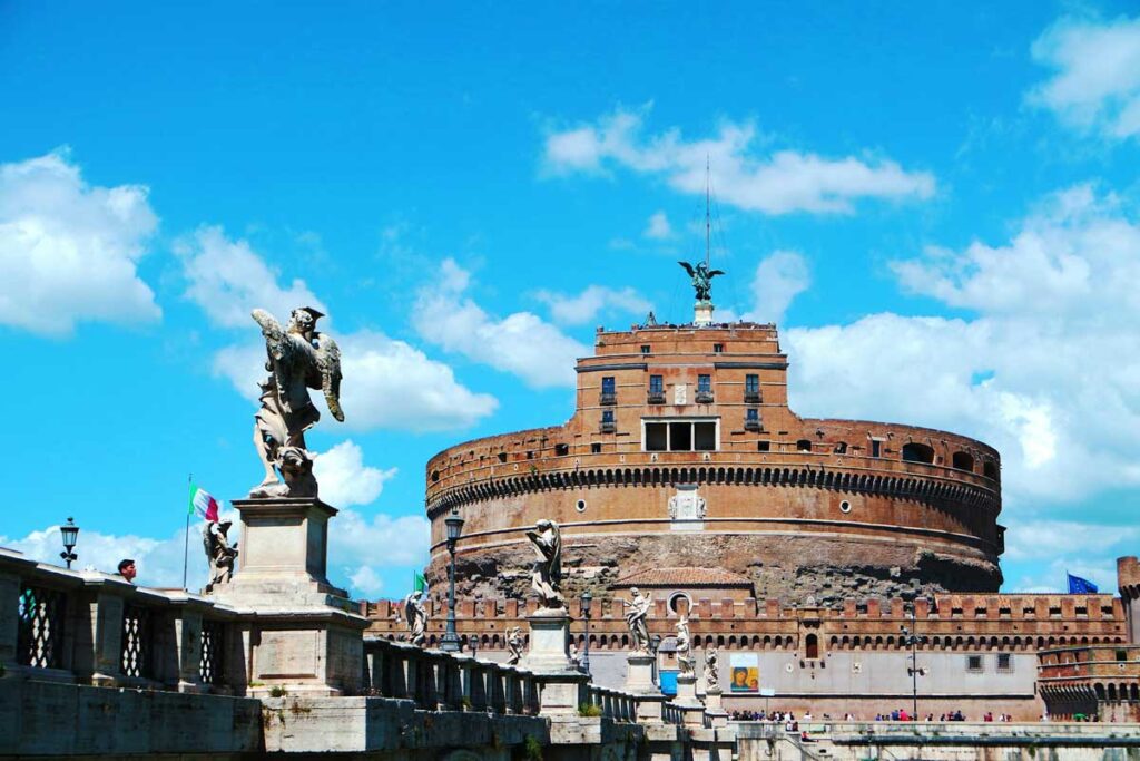 Castel Sant'Angelo in Rome, Italy.